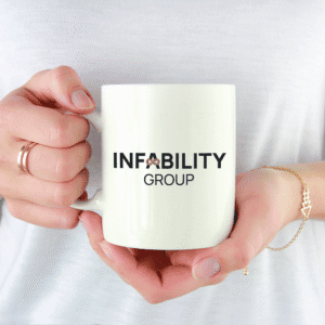 Infability Group Logo on mug